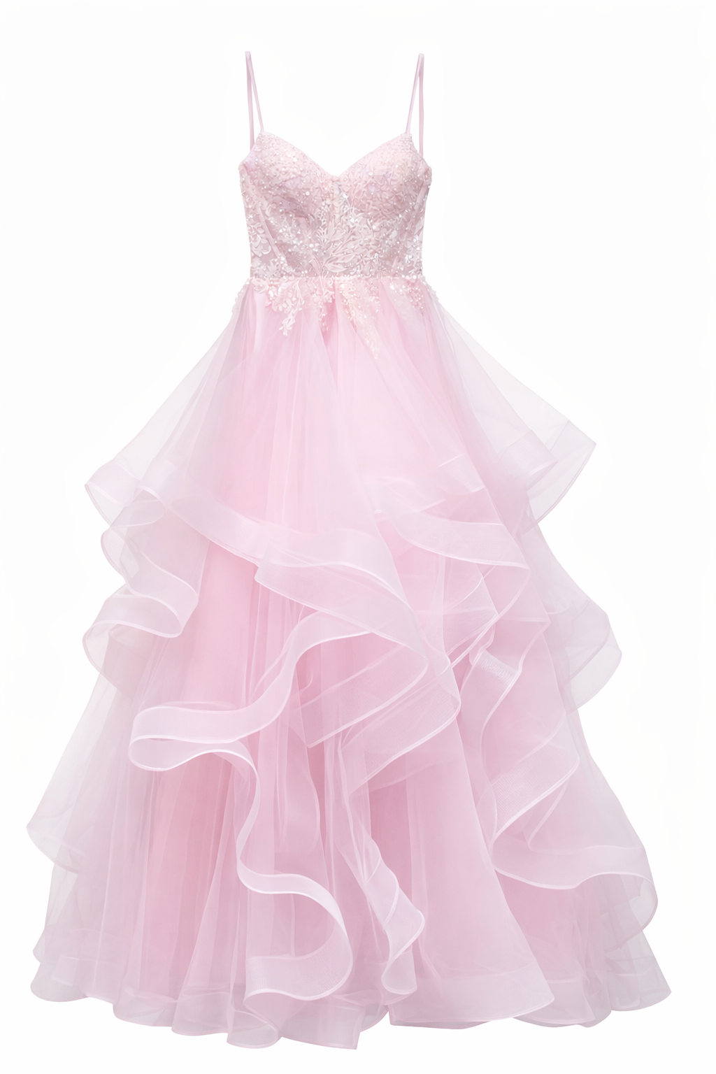 Blush Pink Concert Performance Gown