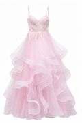 Blush Pink Concert Performance Gown