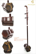 Professional Chinese Erhu – Aged Old Rosewood Collector Model with Bow & Case