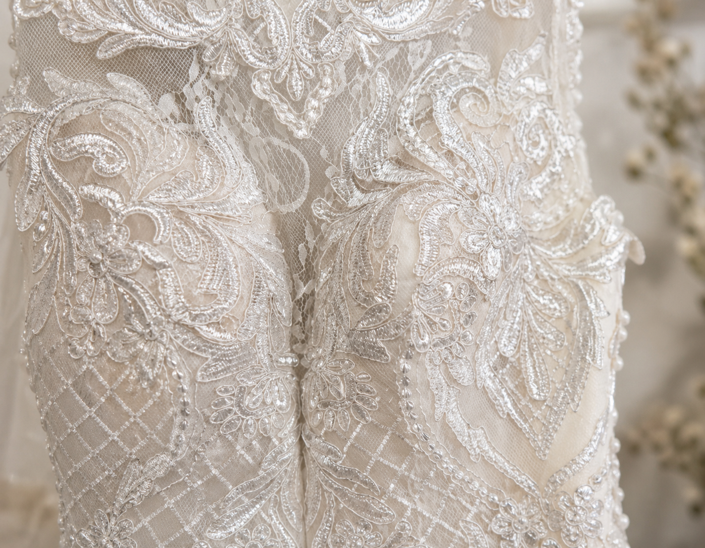 Ivory Elegance Couture Stage & Bridal Gown