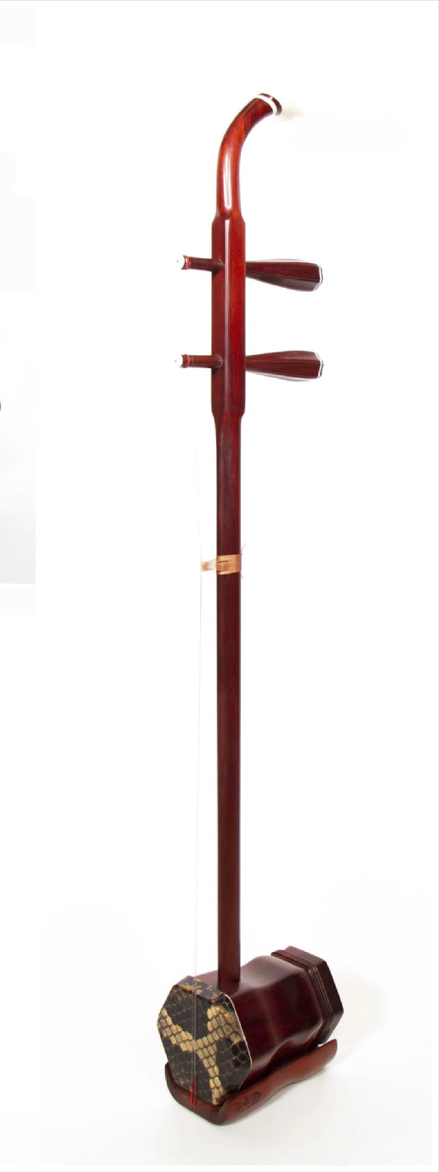 Beginner Chinese Erhu Set – Rosewood Two-String Instrument with Bow & Carrying Case