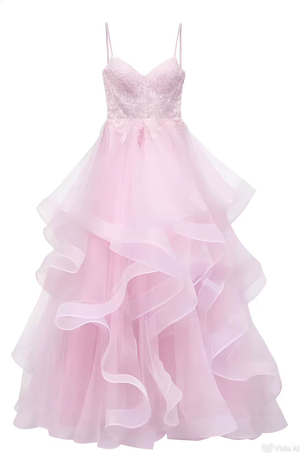 Blush Pink Concert Performance Gown